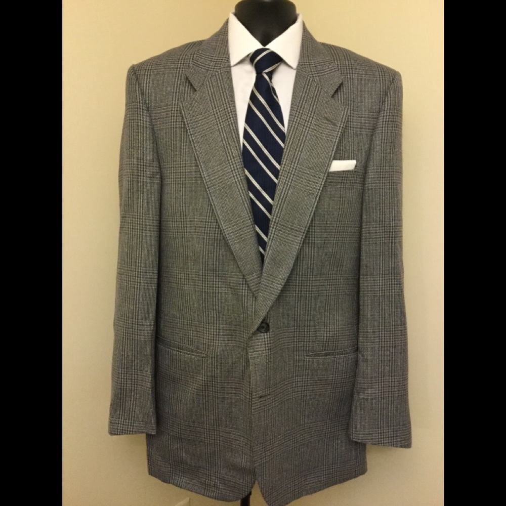 Burberry Windowpane Blazer Sz. 42L